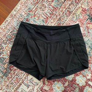 Black lululemon shorts